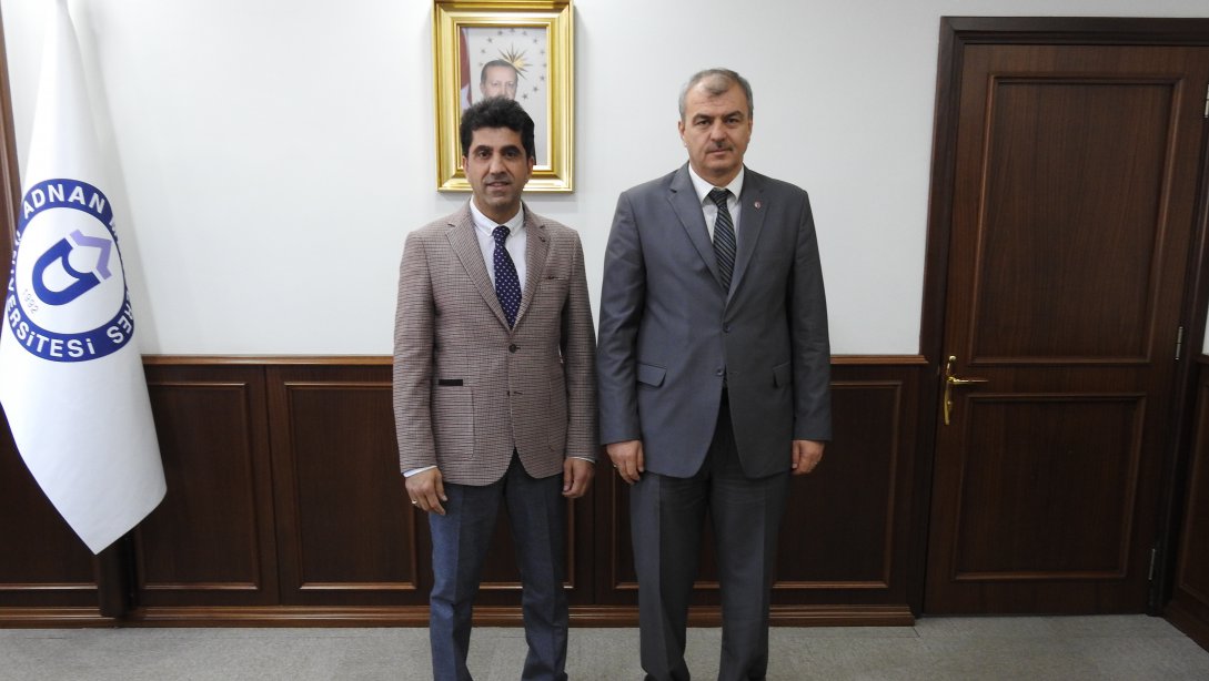 İl Müdürümüz Sayın OKUMUŞ, Adnan Menderes Üniversitesi Rektörü Sayın Prof. Dr. Osman Selçuk ALDEMİR i ziyaret etti.