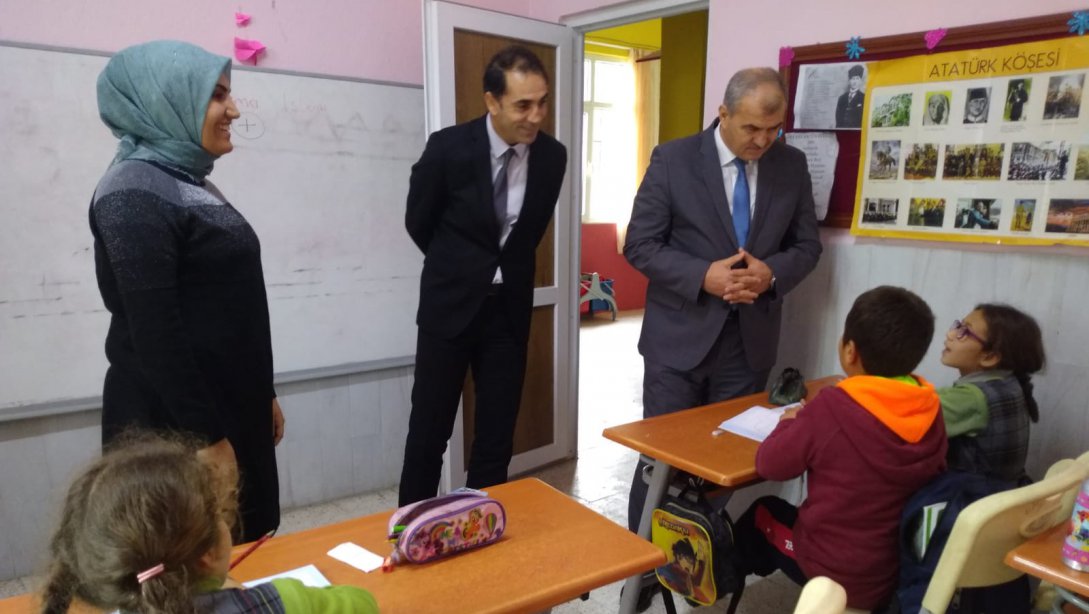 İl Müdürümüz Sayın OKUMUŞ, Kuşadası Yeniköy İlkokulu'nu Ziyaret Etti.