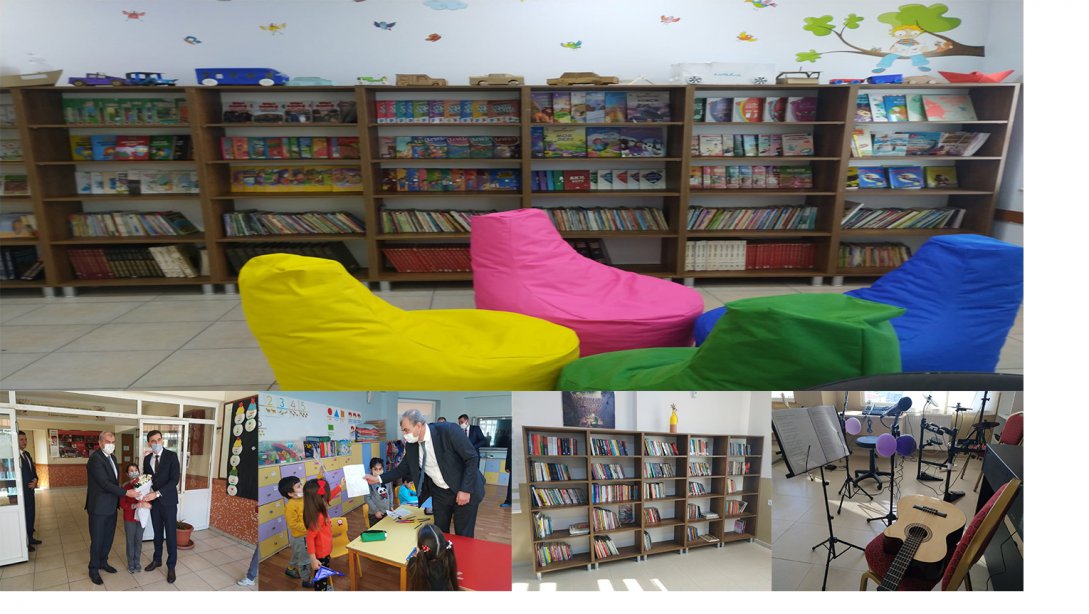 Buharkent İlçemizdeki Okullarımızda Kütüphane Açılışları İl Müdürümüz Sayın OKUMUŞ'un Katılımlarıyla Gerçekleştirildi