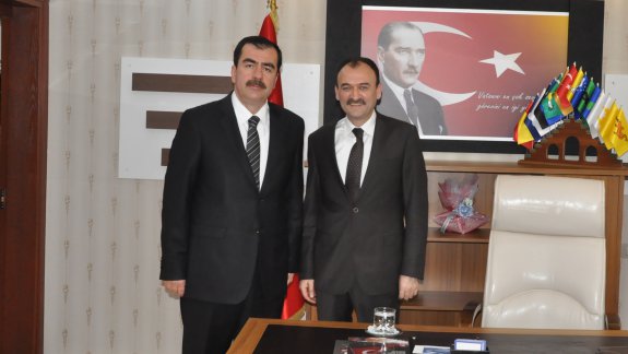 Milletvekillerimiz Sayın Mehmet Erdem  ve Sayın Mustafa Savaşın Müdürlüğümüzü Ziyaretleri