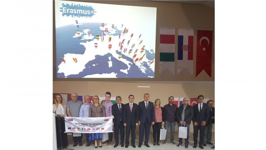 İl Müdürümüz Sayın OKUMUŞ, Germencik İlçesinde Okula Dönüş Yolu Erasmus+ Projesi Tanıtım Toplantısına Katıldı