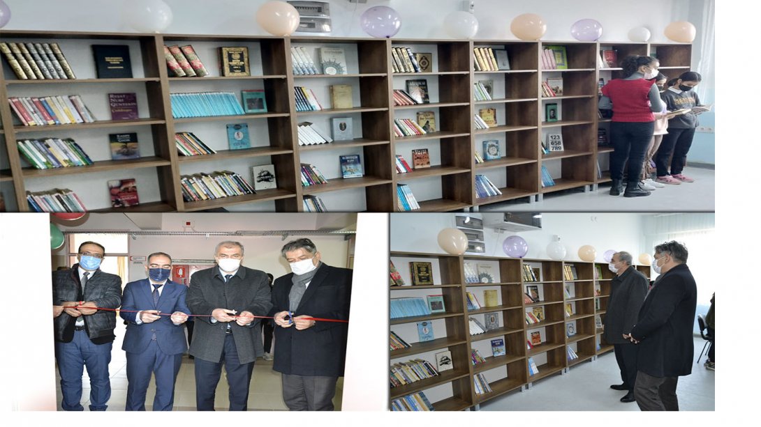 İl Müdürümüz Sayın Okumuş Sultanhisar İlçemizdeki Okullarımızda Kütüphane Açılışlarını Gerçekleştirdi