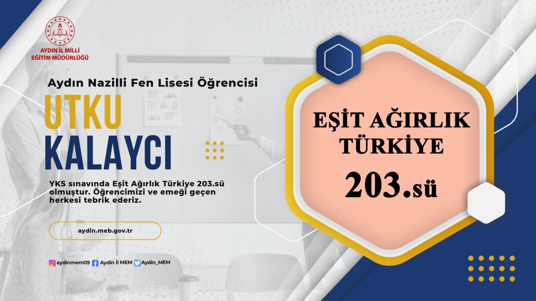 YKS 2023 Türkiye Derecelerimiz