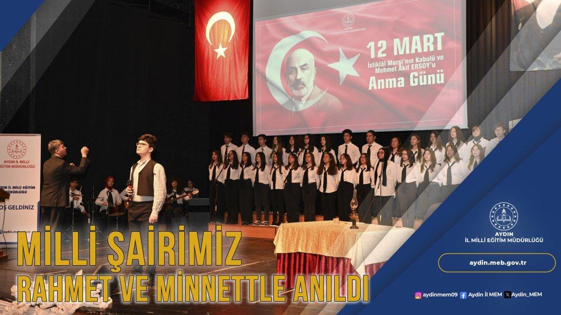 12 Mart İstiklal Marşı'nın Kabulü ve Mehmet Akif Ersoy'u Anma Günü Etkinlikleri Coşkuyla Gerçekleştirildi